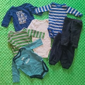 Baby boy 3 month winter lot